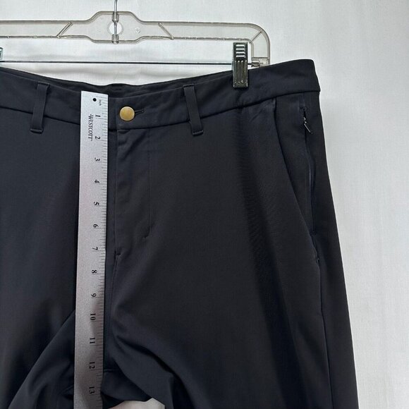 Lululemon Pants Mens Sz 36 Commission Pant Slim Warpstreme 34" Performance Black - Picture 11 of 12